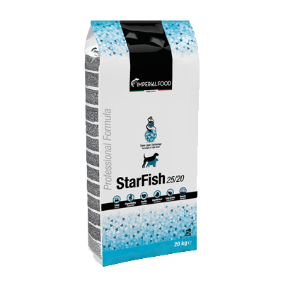 Starfish Imperialfood Alimentación Premium Perros. Más nutrientes, mas natural, mas salud para tu amigo de cuatro patas. Tecnología Triple Capa.