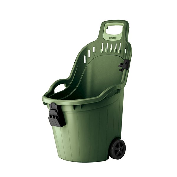 Carrito que mantendrá todas las herramientas localizadas, facilitando su transporte. Materiales duraderos, reciclados y reciclables.