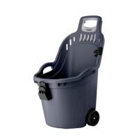 Carrito que mantendrá todas las herramientas localizadas, facilitando su transporte. Materiales duraderos, reciclados y reciclables.