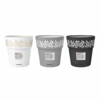 Balconeras, maceteros y jardineras que decoran tu casa, interior y exterior. Jardín. Materiales duraderos y totalmente desechables, en cada una de sus partes, al final del ciclo de vida del producto. Los embalajes y envases son reciclados y reciclables.