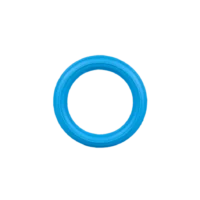 sky rings aros— juguetes de caucho natural para perros. resistentes y seguro