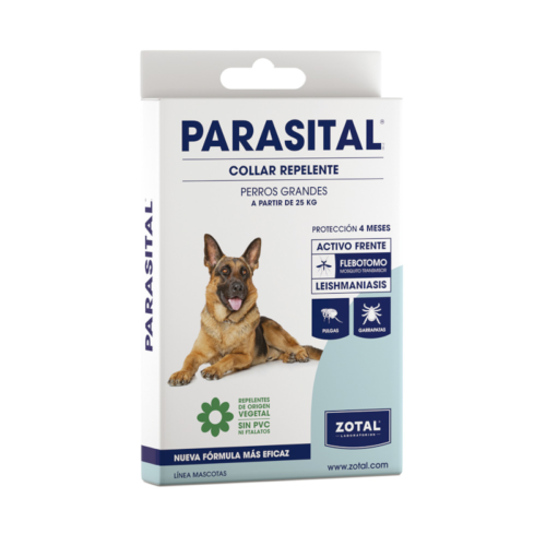 parasital collar perros grandes 75 cm