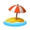 Beach With Umbrella
