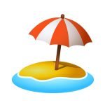 Beach With Umbrella